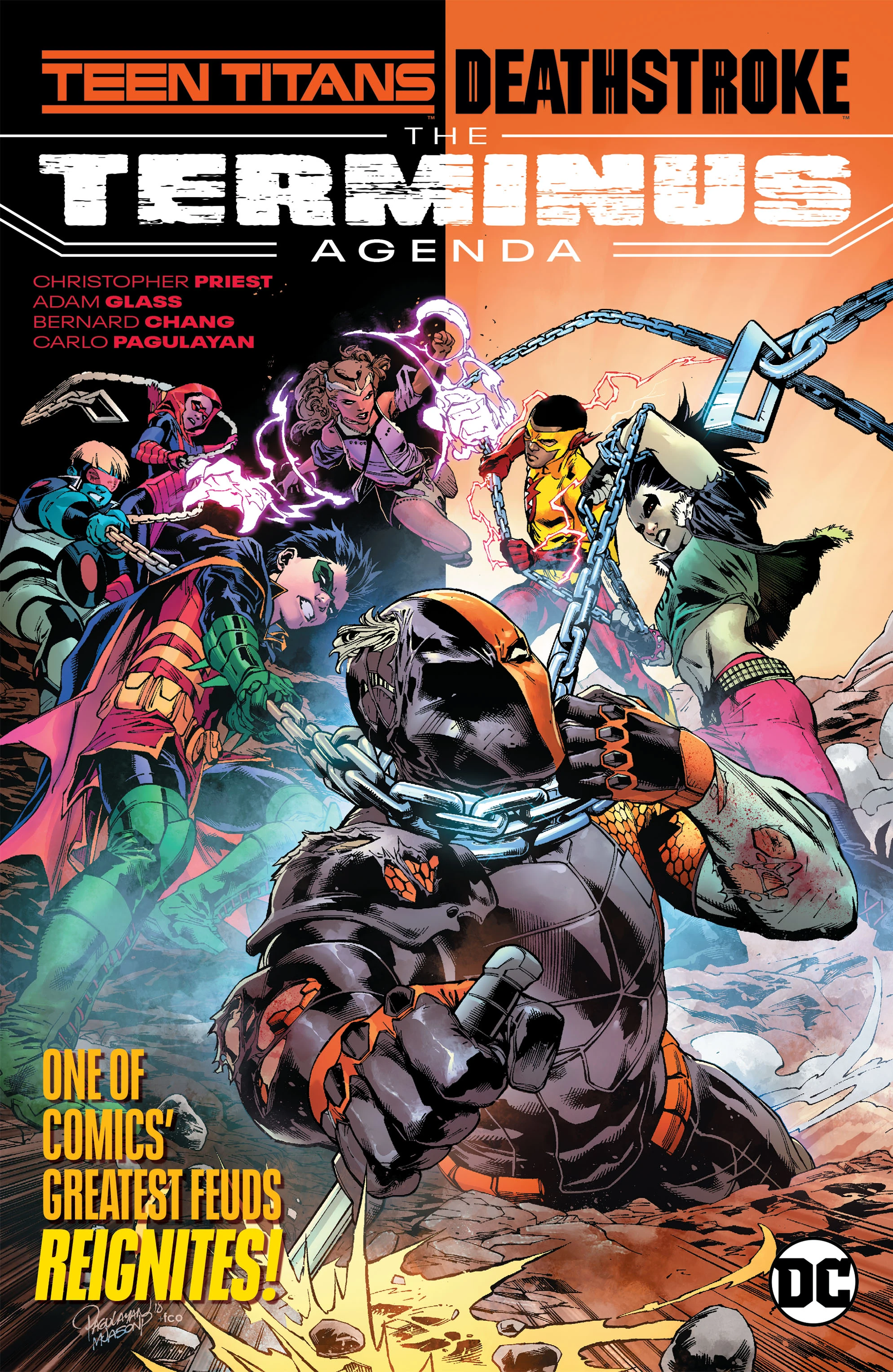 Teen Titans: The Terminus Agenda (DC, 2019) cover